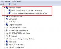 Adb драйвера для андроид под windows xp